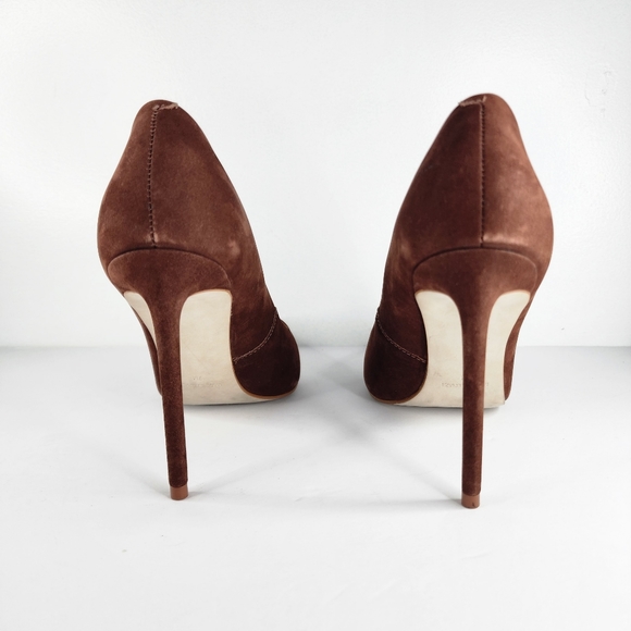 STEVE MADDEN Brown Vala Heels. - Picture 5 of 13